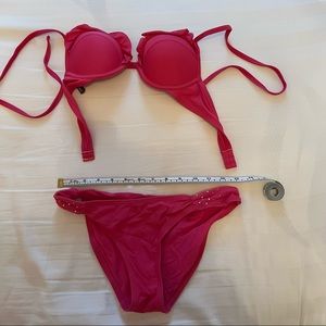 Aerie Pink Top & Bottom Swim -  FREE WITH BUNDLE